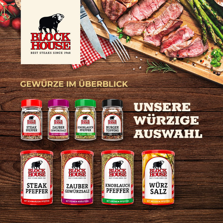 Block House Zaubergewürz 2x 280g Gewürzmischung - in Restaurantqualität