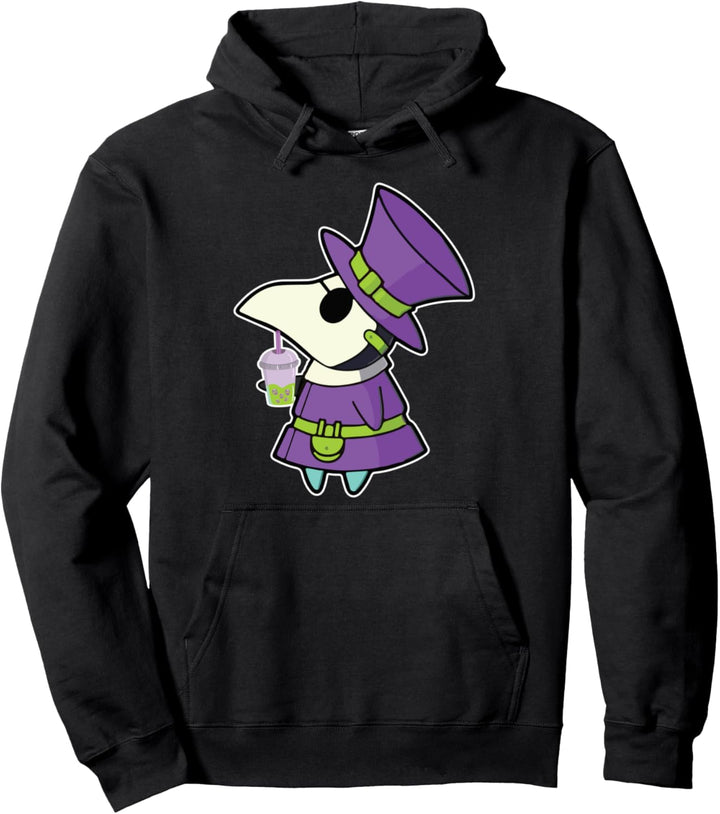 Pest Doctor Bubble Tee Goth Pest-Doktor Pullover Hoodie