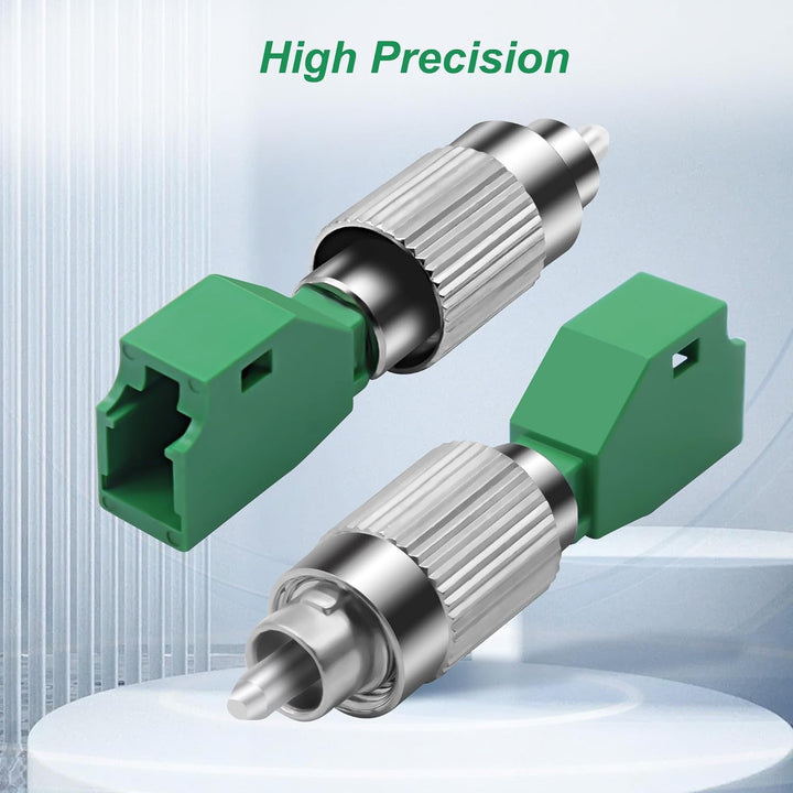 XMSJSIY FC zu LC LWL Adapter Single Mode Simplex FC/APC Mann zu LC/APC weibliche optische Faser Hybr