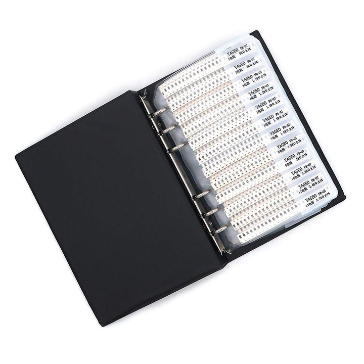 DollaTek 1% 1206 SMD Resistor Assorted Folder (0 Ohm-10M Ohm) 170value x 50pcs = 8500 Stück Musterbu