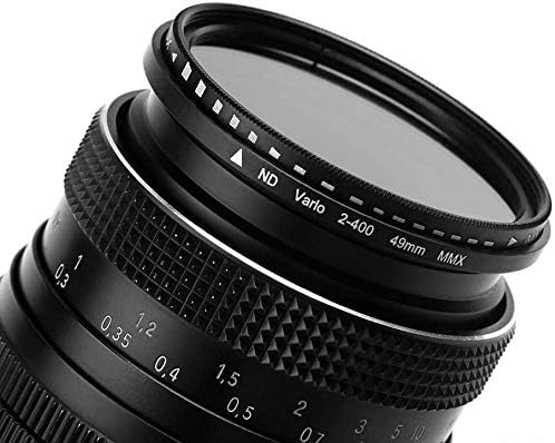 variabel neutrale Dichte nd Filter, Variable 2-400 einstellbar ND2 bis ND400 (8 Blenden) für Canon N