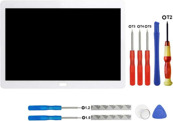 swark LCD Display Compatible with Huawei MediaPad M3 Lite 10 BAH-W09B/ BAH-AL00A 10,1" Weiss Touchsc