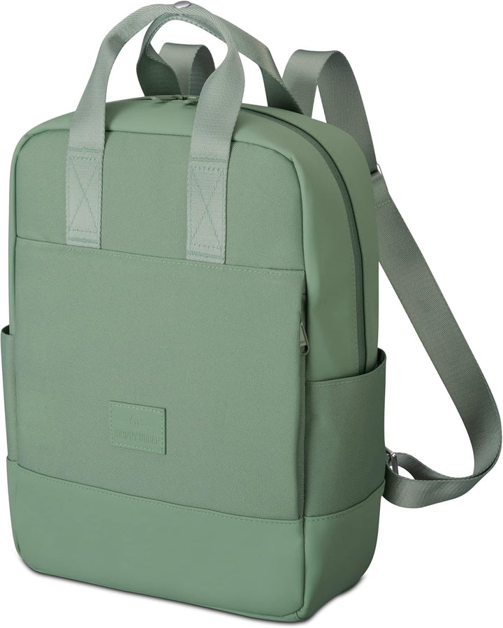 Johnny Urban Rucksack Damen Elegant Grün - Jona Medium - Moderner Laptop Tagesrucksack Klein für Uni