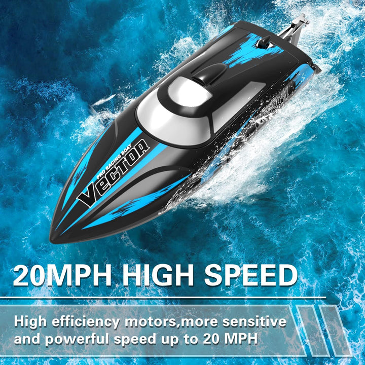 VOLANTEXRC RC Boot ferngesteuerte Boote Vector30, 2,4 GHz Rennboot RC Boot für Pools und Seen, 20+km