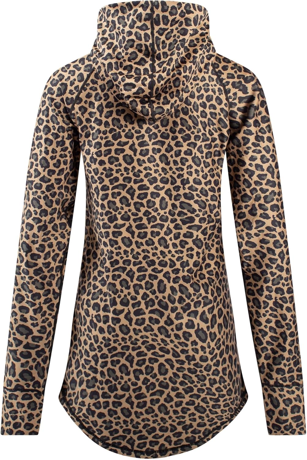Eivy Icecold Hood Top 22 warme Ski-Thermounterwäsche Funktionstop Baselayer Yoga XL Leopard, XL Leop