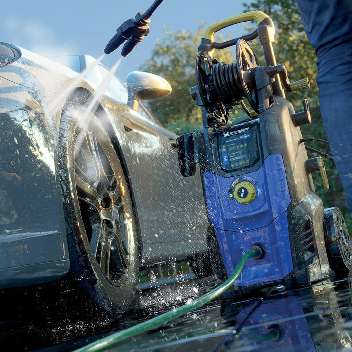 Michelin Hochdruckreiniger MPX25DTS mit Dualtech System (2500 W, 150 bar, 810 l/h) Doppelpumpe 2500