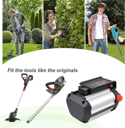 Tecmana 18V 4.0Ah Ersatzakku für Gardena BLi-18 (9840-20, 9839-20)