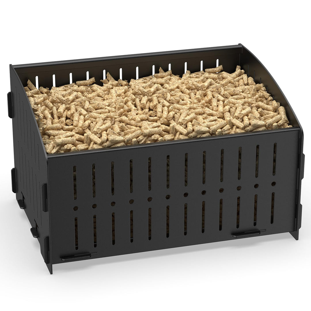Pelletkorb für Kaminofen,Korb für Pelletbrenner,Pelletbrennkorb,28 * 20 * 17cm,3.6kg, im Holzofen od