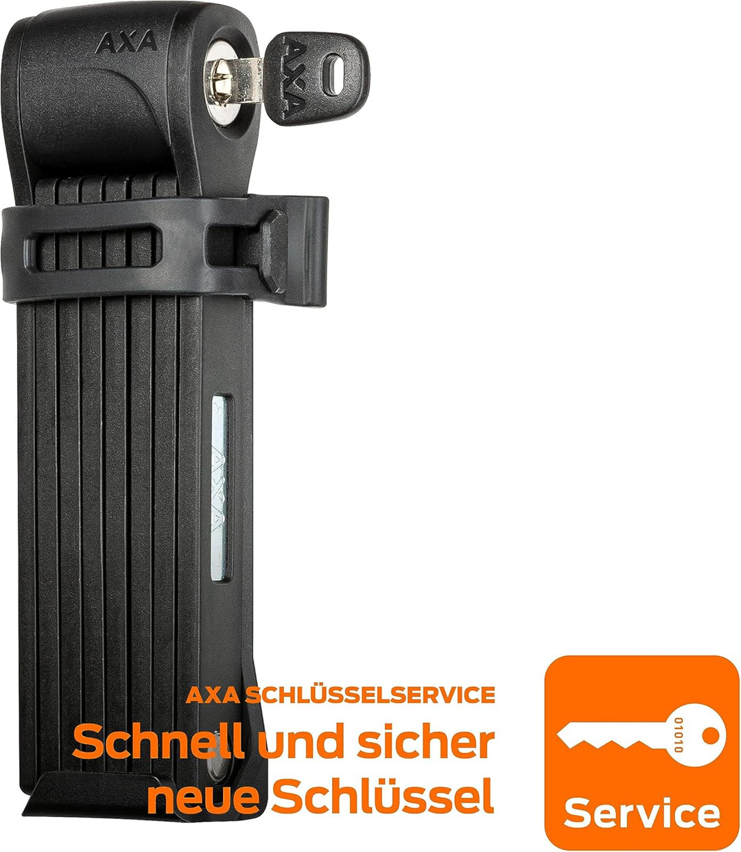 AXA Fold Lite 100 – Faltschloss Fahrrad – Leicht – Sicherheitsstufe 7 – Passend für alle Rahmen – Fa