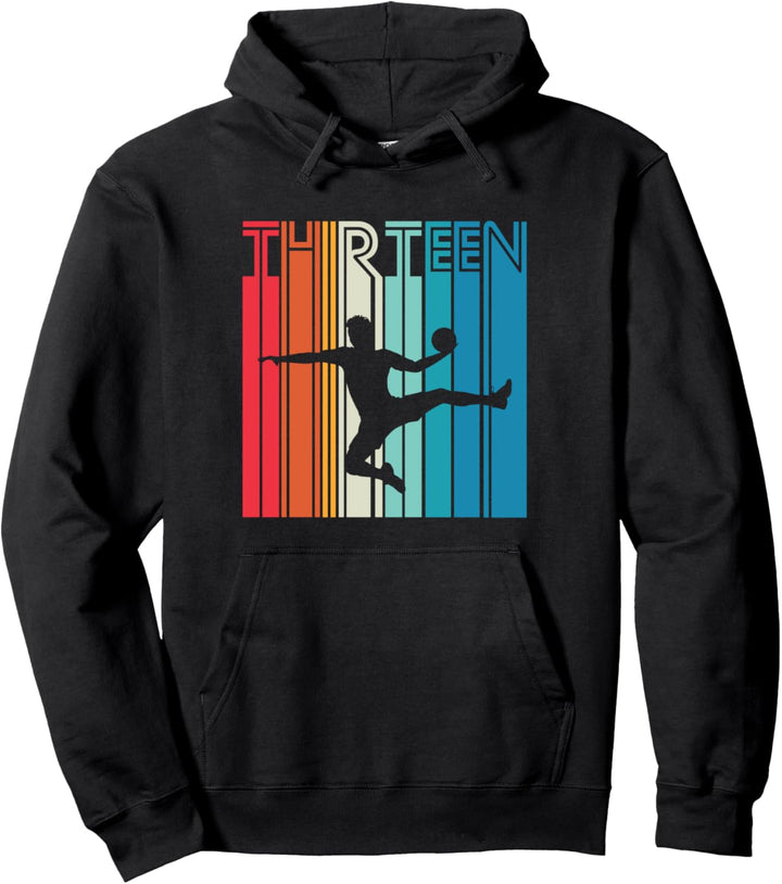 13. Geburtstag Geschenk Handballer Handballspieler Handball Pullover Hoodie