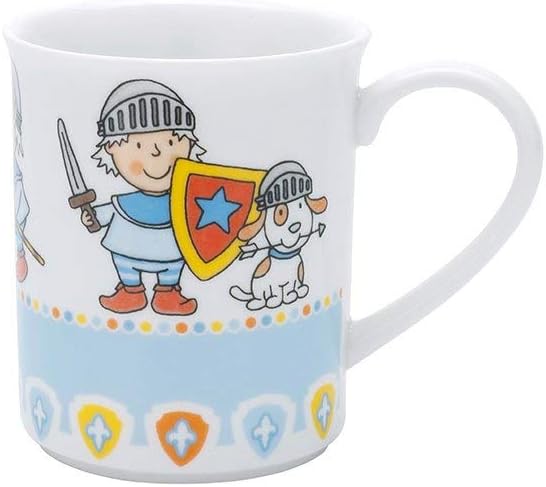 Puresigns MIKO Kindergeschirr Set 3-teilig aus Porzellan: Kinderteller, Kindertasse &amp; Müslischale –