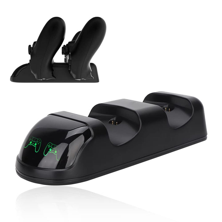 Cuifati 2-in-1-USB-Ladestation -Ladestation, Controller-Ladegerät, Control Gamepad USB-Port Dual-Lad