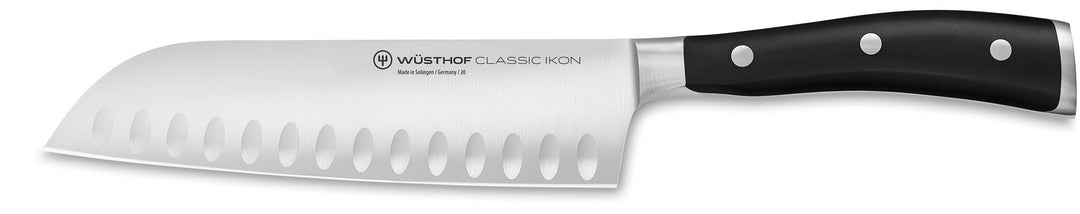 WÜSTHOF Classic Ikon Santoku 17 cm Schwarz 17 cm