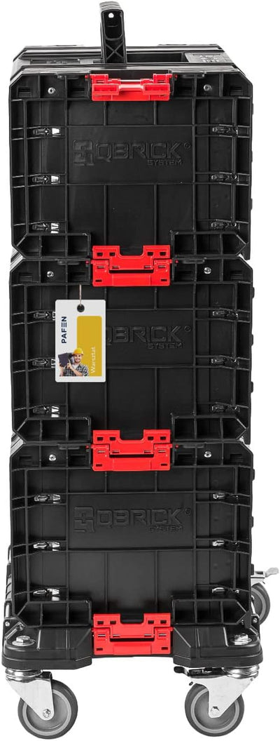 PAFEN Rollende Werkstatt Werkstattschublade - 500 x 325 x 860 mm – Premium Werkzeugkasten auf Rädern
