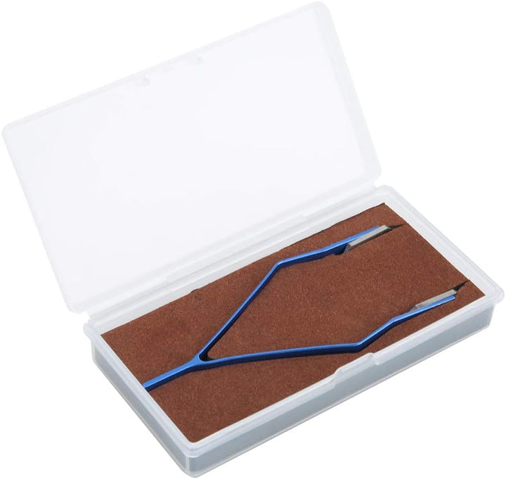 V-förmige Pinzette, Uhrenfedersteg Standardzange Federstegzange Metall Mit Feinen Gabelspitzen Uhren