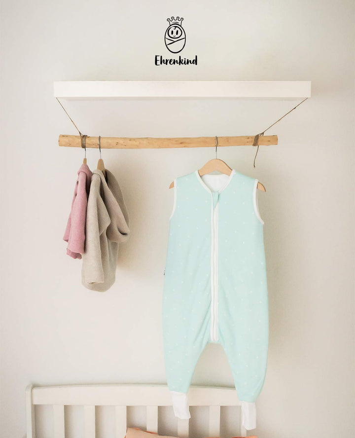 Ehrenkind® Baby Sommerschlafsack mit Beinen | Bio-Baumwolle | Sommer Schlafsack verschiedene Grössen