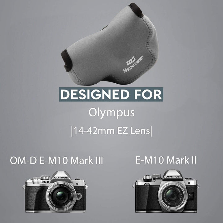 MegaGear MG1357 Olympus OM-D E-M10 Mark III, E-M10 Mark II (14-42mm EZ Lens) Ultraleichte Kameratasc