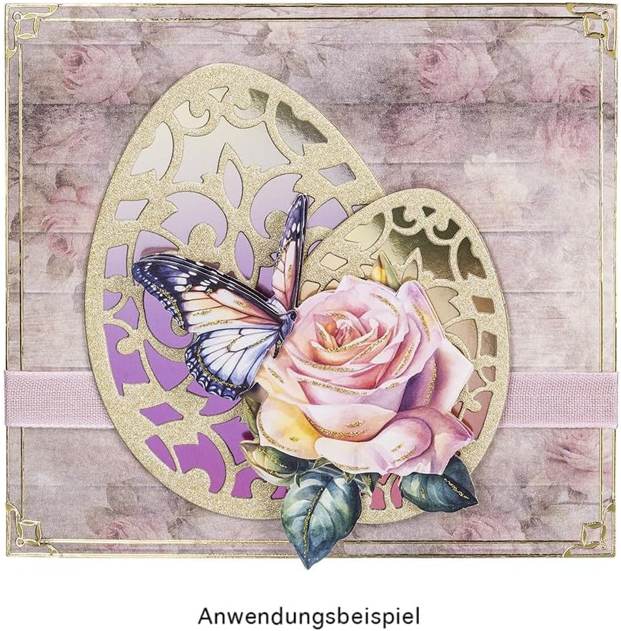 Ideen mit Herz Spiegelkarton | selbstklebend | Metallpapier | Klebe-Folie | Bastelpapier metallic |