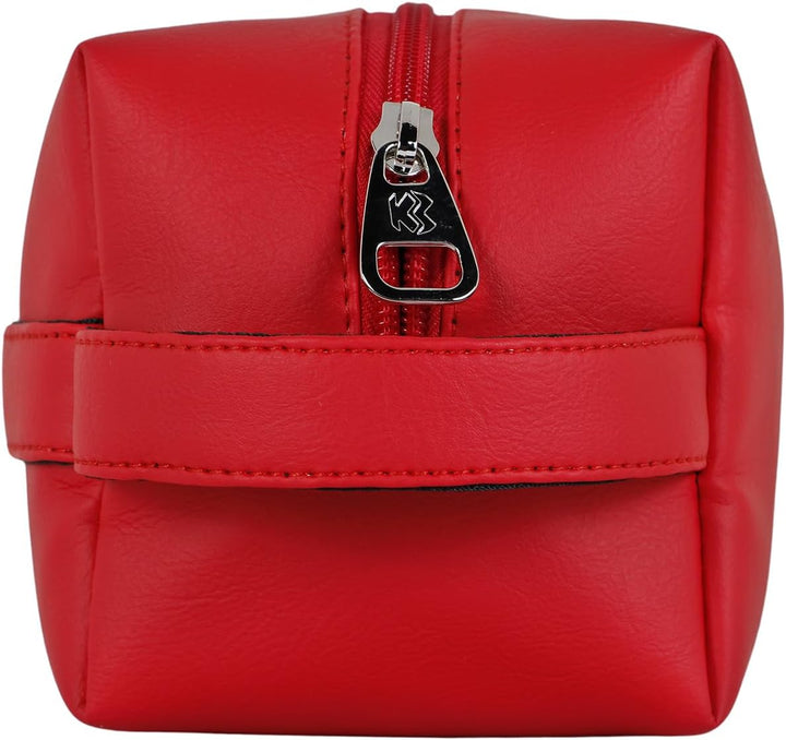 Spiderman Spider-Brick Plus Reise-Kosmetiktasche, Rot, 25 x 12 cm