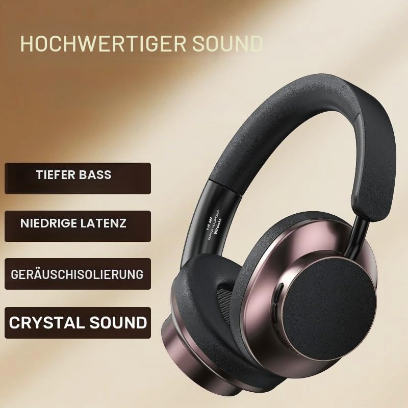 Next Destination Premium Bluetooth Wireless Kopfhörer Diadema (Over-Ear), Noise Cancelling, Kabellos