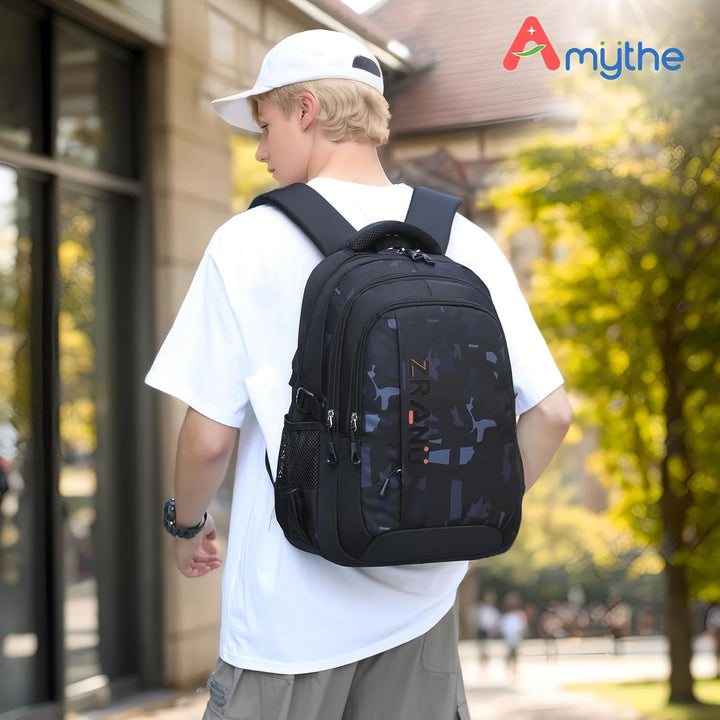 Amythe Rucksack Teenager Schulrucksack - Lässiger Daypack Herren, Schultasche für Jungen der 4.- 9.