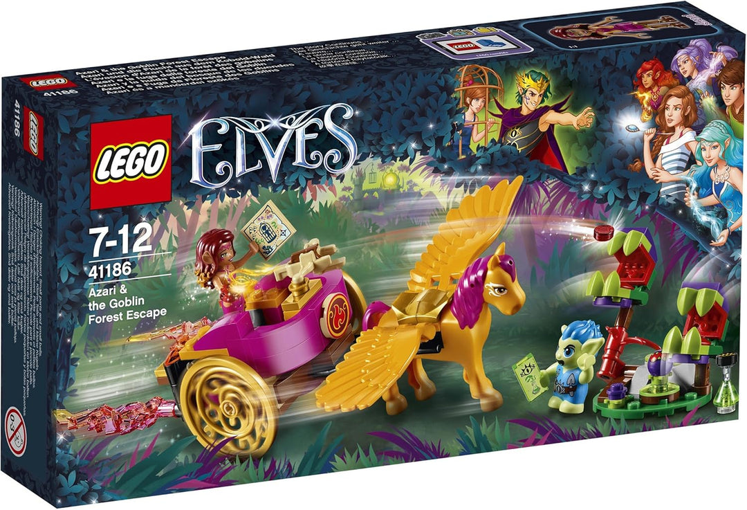 LEGO Elves 41186 - "Azari und die Flucht aus dem Kobold-Wald Konstruktionsspiel, bunt