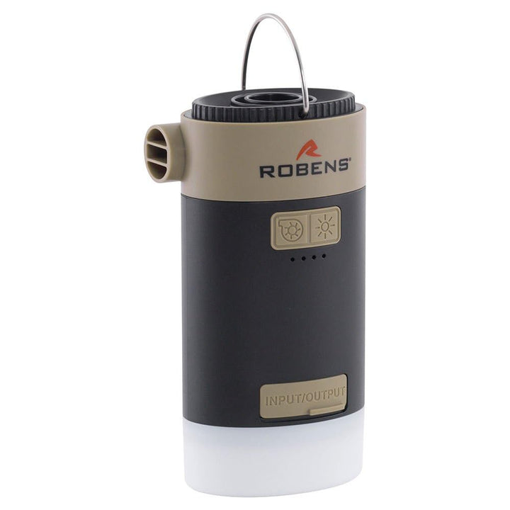 Robens Cornival 3in1 Hinchador, Lámpara, Batería USB-c Zelt, bunt, Einheitsgrösse