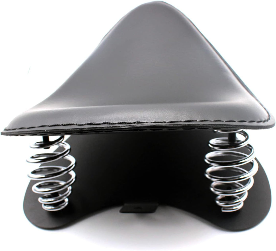 BREDUXSER Motorrad Bobber Sitz, Krokodil Leder Motorrad Solo Sitz für Sportster XL1200 883 48 Dyna S