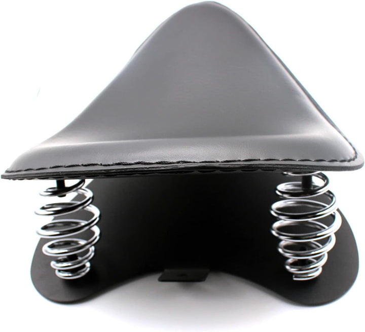 BREDUXSER Motorrad Bobber Sitz, Krokodil Leder Motorrad Solo Sitz für Sportster XL1200 883 48 Dyna S