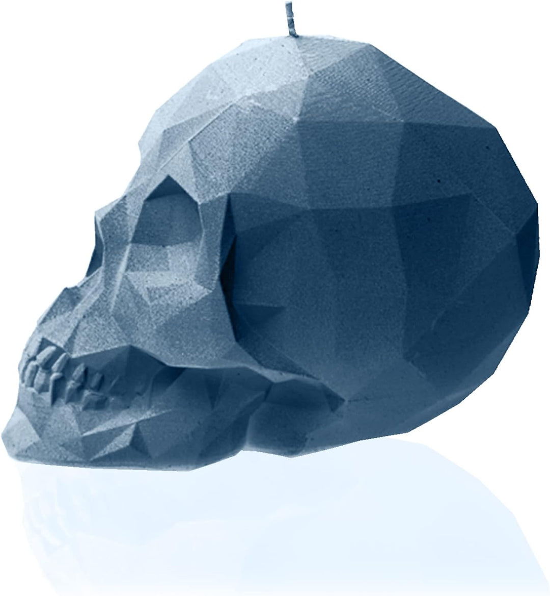 Candellana Skull Kerze - Totenkopf Kerze - Skull Deko - Totenkopf Deko - Halloween Deko - Gothic Dek