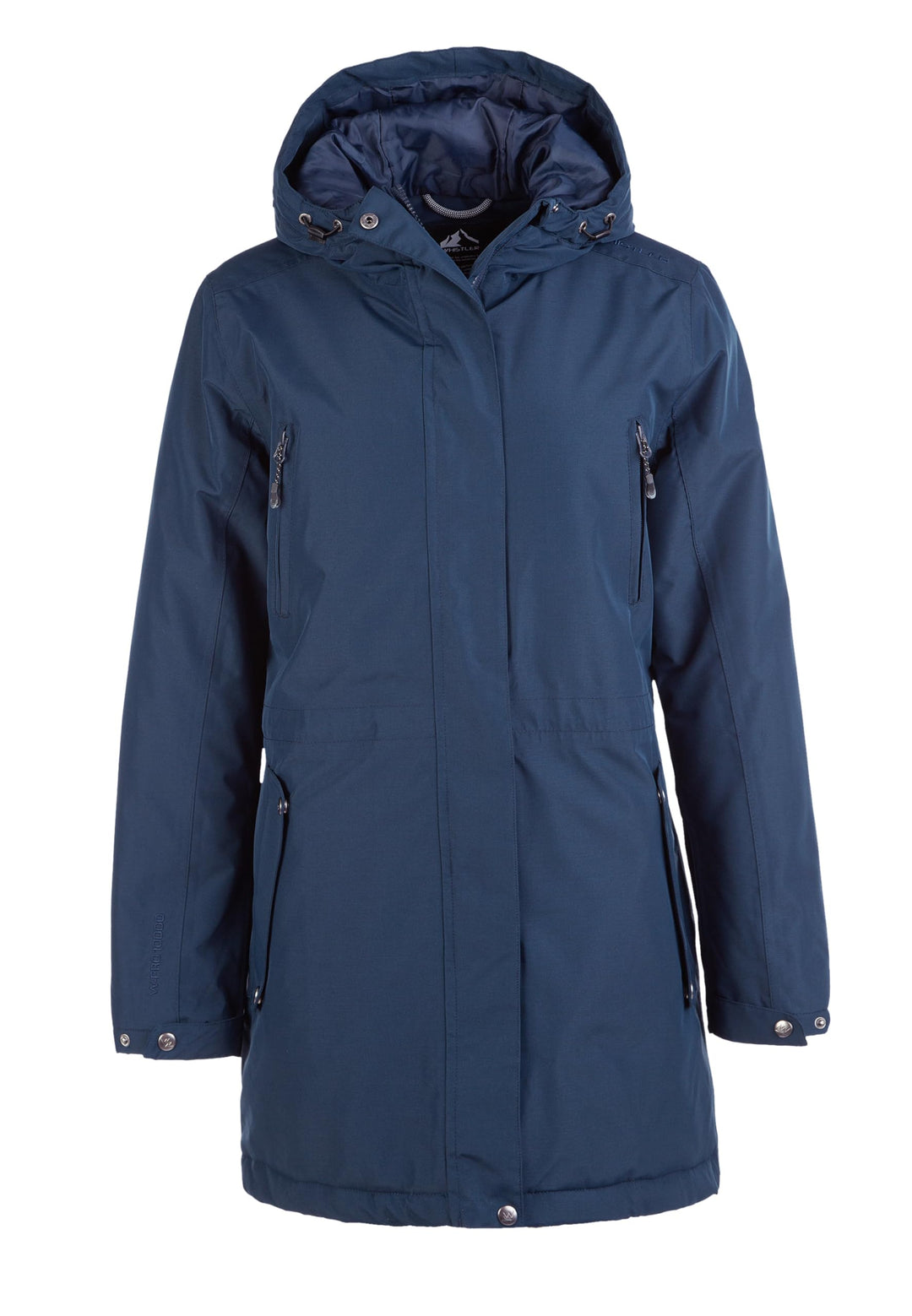 WHISTLER Damen Parka Basta W Long W-PRO 10000 40 2048 Navy Blazer, 40 2048 Navy Blazer