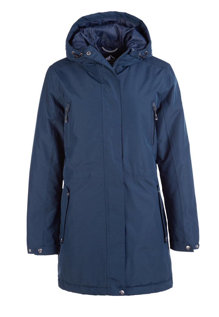 WHISTLER Damen Parka Basta W Long W-PRO 10000 40 2048 Navy Blazer, 40 2048 Navy Blazer