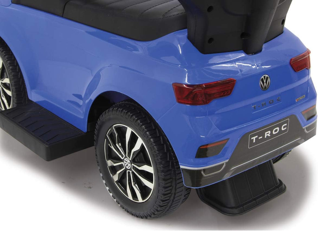 JAMARA 460462 Rutscher VW T-ROC 3in1-Kippschutz, Kofferraum, Schub-und Haltestange mit Lenkfunktion,