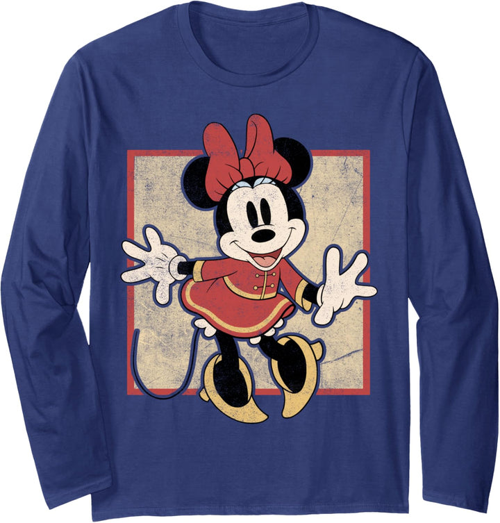 Disney Mickey And Friends Minnie Year Of The Mouse Portrait Langarmshirt