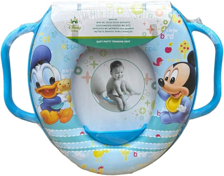Toilettensitz für Kinder, Mickey und Donald Disney, universal, mit Griffen Mickey Baby, Mickey Baby