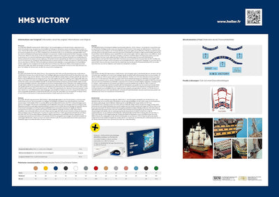 Heller Maquette Bateau : Starter Kit : HMS Victory