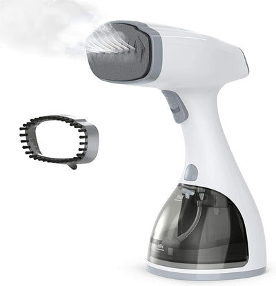 Homuserr Dampfglätter Steamer 2000W, LCD Tragbarer Dampfbügeleisen mit Dampfbürste, Schnelles Aufhei