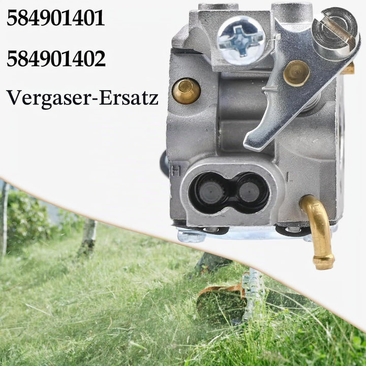 ZAMDOE Vergaser-Set für Husqvarna 584901401 525L 525LS 525LST 525ES 325HE3 325HE4 525RXT Rasentrimme