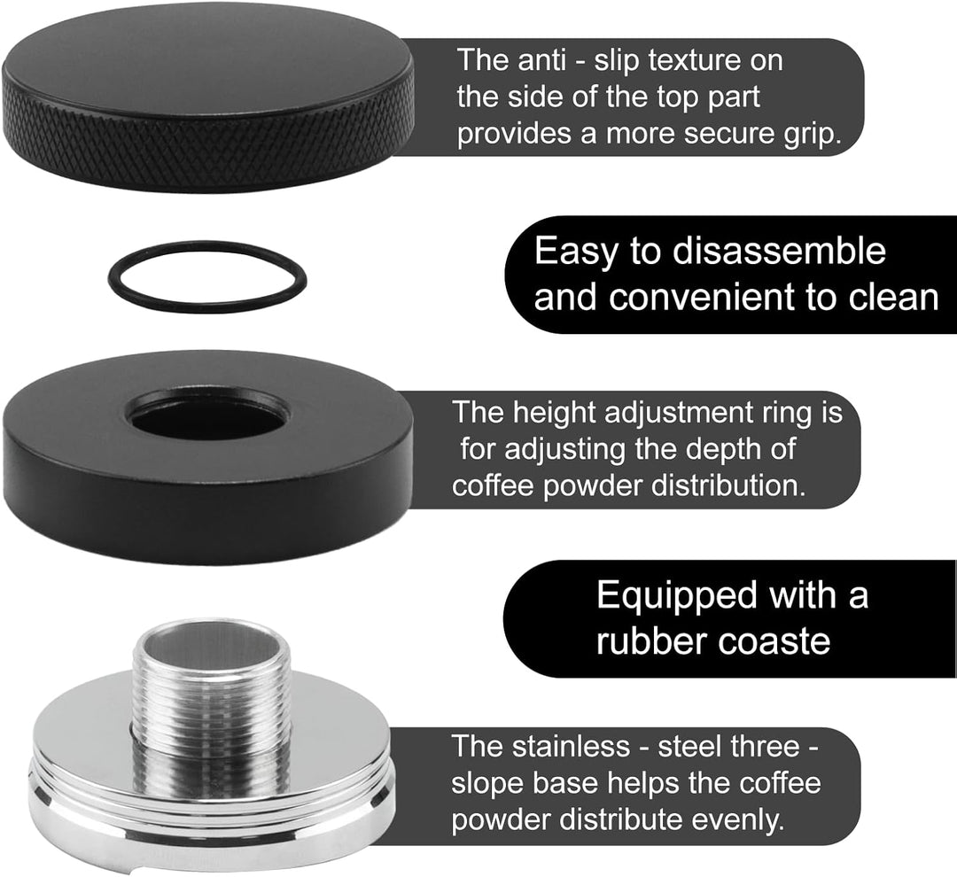 Leveler 51mm, Coffee Distributor 51mm, Coffee Leveler Verteiler, Espresso Levelers, Kaffeeverteiler