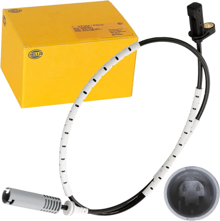 HELLA 6PU 012 806-381 Sensor, Raddrehzahl - 2-polig - Hinterachse beidseitig - Gesamtlänge: 985mm