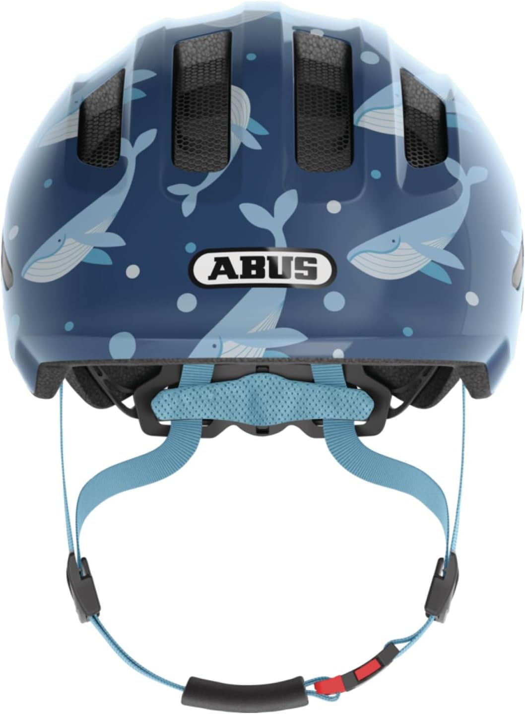 ABUS Kinderhelm Smiley 3.0 - Fahrradhelm mit tiefer Passform, kindergerechten Designs & Platz für ei