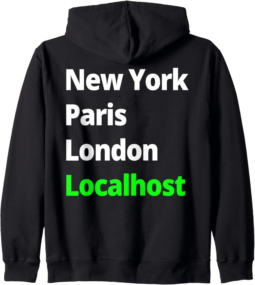 Localhost-Cybersicherheit Kapuzenjacke