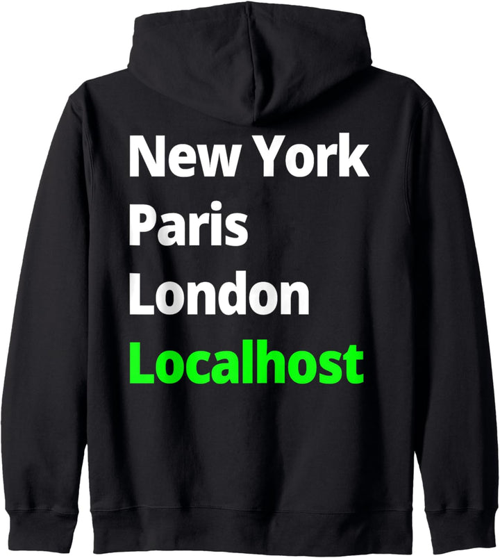 Localhost-Cybersicherheit Kapuzenjacke