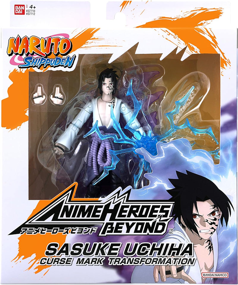 BANDAI – Anime Heroes - Naruto Shippuden - Anime Heroes Beyond Figur 17 cm - Sasuke Uchiha Cursed Ma