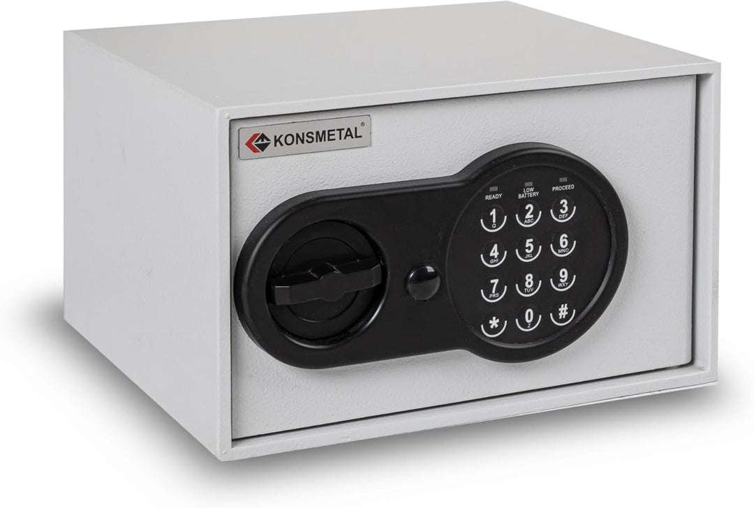 Konsmetall - Tresor für Zuhause Kolibri 2.0 16 T, Safe Tresor Elektronisch, Möbeltresor 15,3 x 24,6