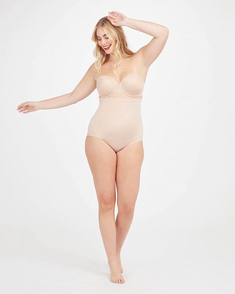 Spanx Damen Taillenslip Shapewear für den ganzen Körper Einheitsgrösse Beige, Einheitsgrösse Beige