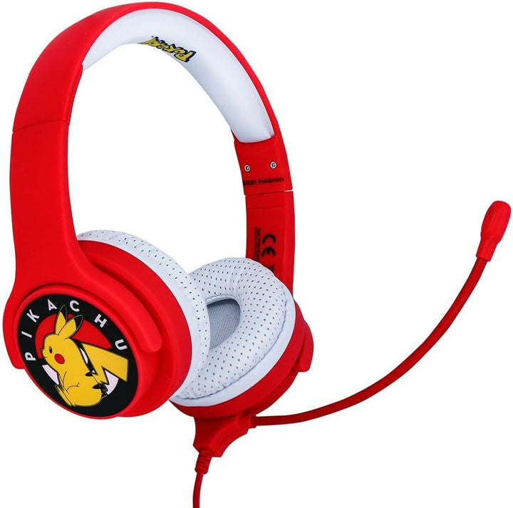 OTL Technologies Pokemon interaktiver Kopfhörer, mit Mikorfon & Kabel Kinder (grössenverstellbar)