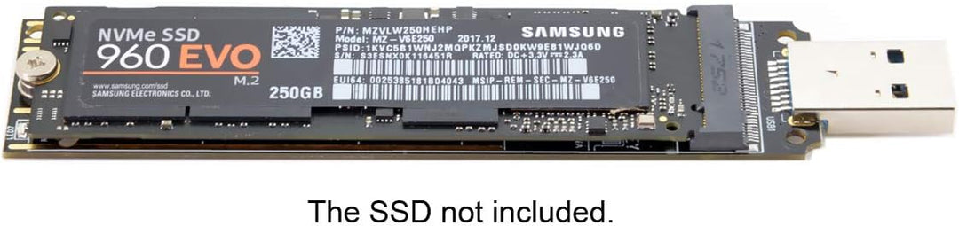 cablecc USB 3.0 auf Nvme M-Key M.2 NGFF SSD Externer PCBA Konveter Adapter Karte Flash Disk Typ USB3