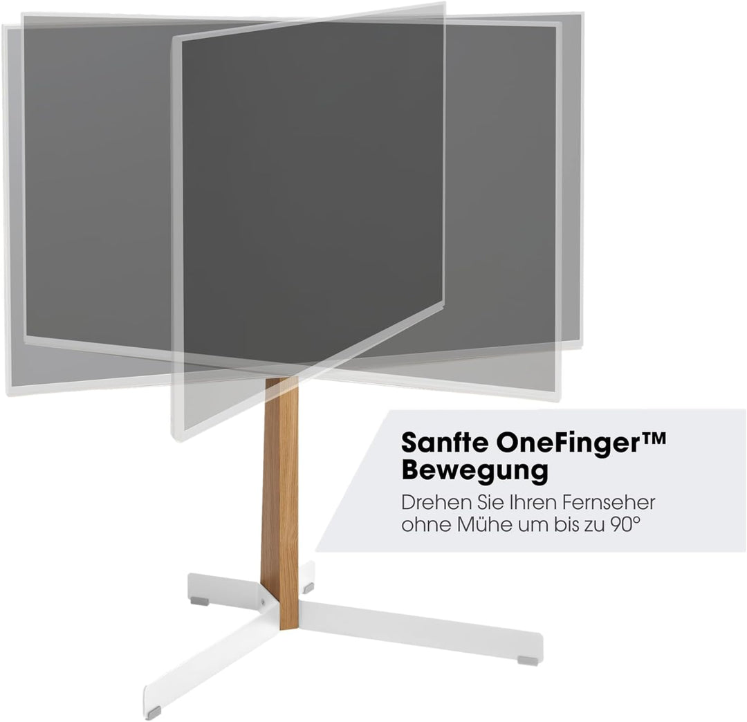 Vogel's TVS 3695 TV-Ständer für 40-77 Zoll Fernseher, Max. 50 kg, Schwenkbar bis zu 90°, Max. VESA 6