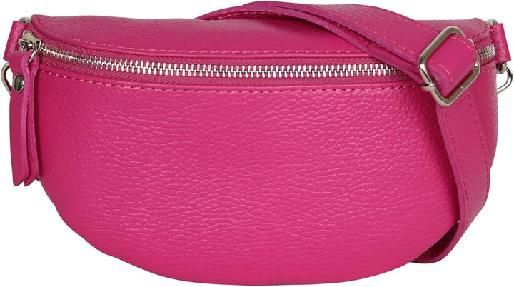 AmbraModa GLX10 - Damen Herren Unisex kleine Hüfttasche Gürteltasche Bauchtasche Umhängetasche aus E